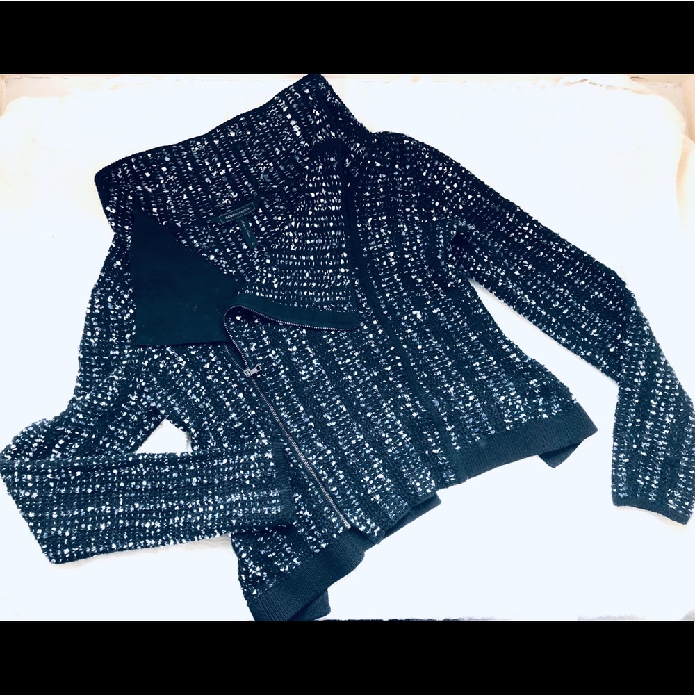 BCBGMAXAZRIA Front Zippier Cardigan Sz. XS
